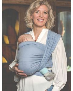 Draagdoek Oud blauw maat 6